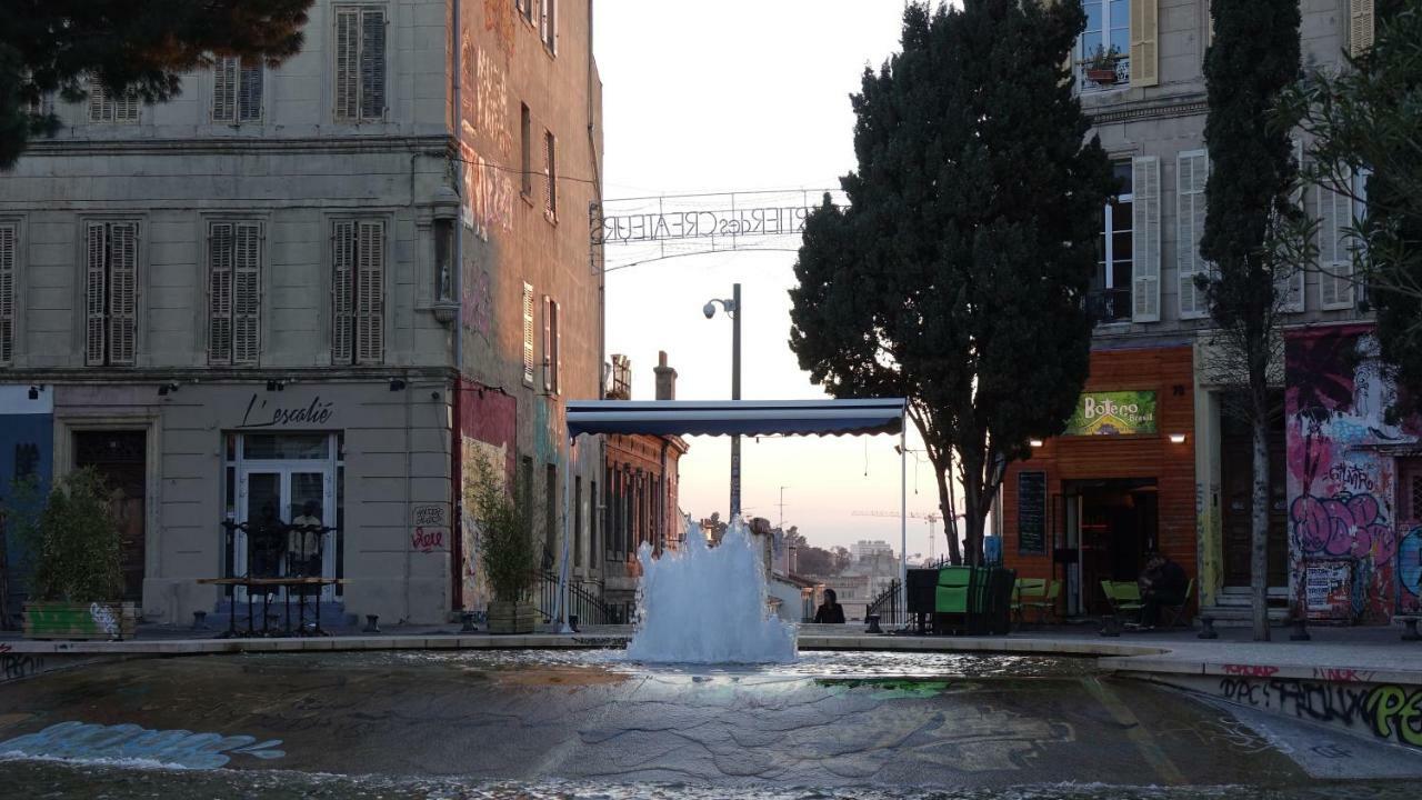 Quartier Des Createurs "La Plaine Cours Julien" Chambre Privee Dans Appartement Menage Frequent Des Parties Commune 马赛 外观 照片