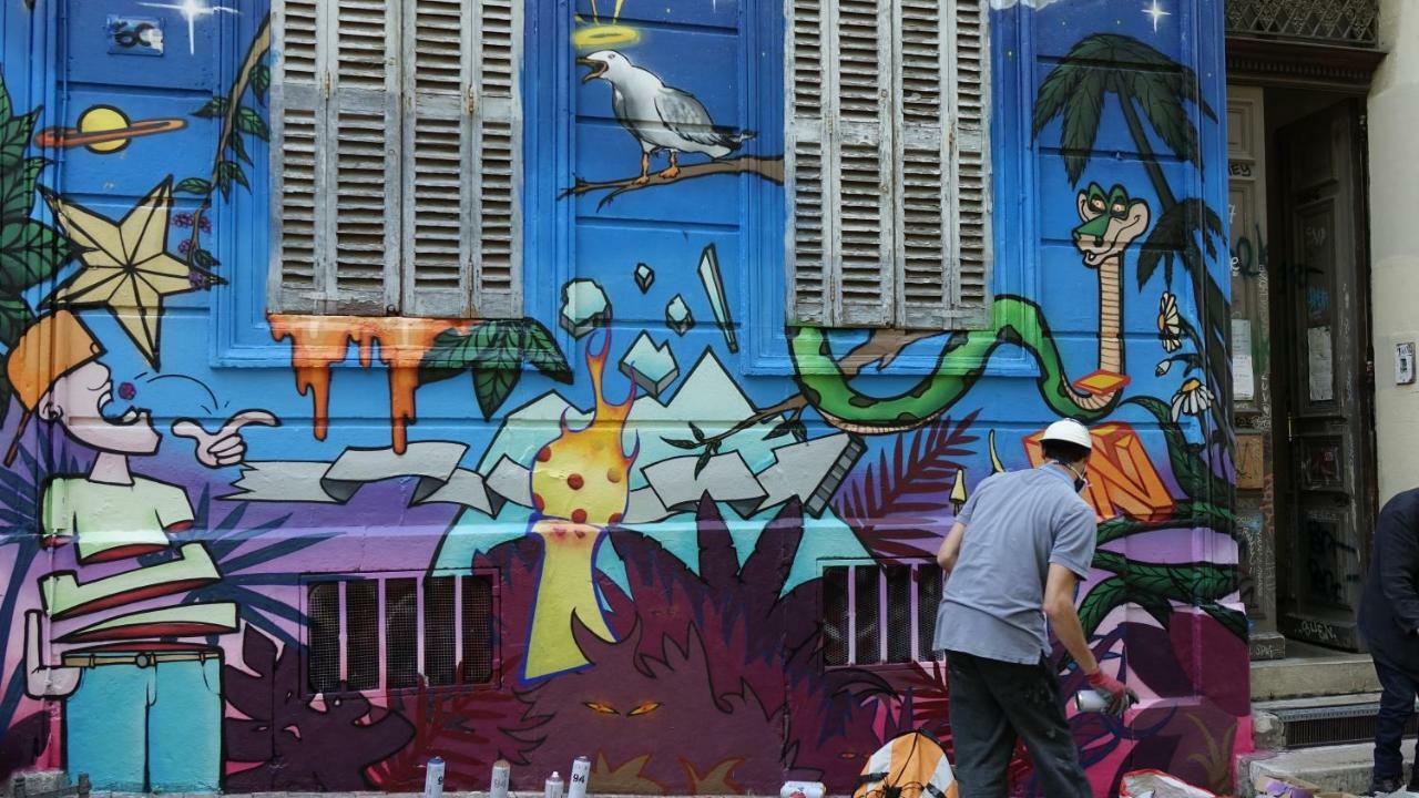 Quartier Des Createurs "La Plaine Cours Julien" Chambre Privee Dans Appartement Menage Frequent Des Parties Commune 马赛 外观 照片